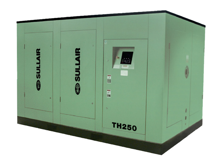 高效双级压缩固定式喷油螺杆空气压缩机